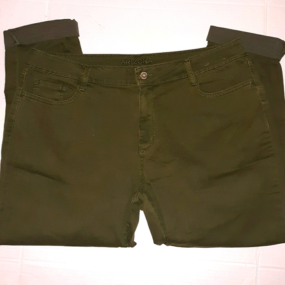 NEW ARIZONA JEAN Co Jr Plus Women's Green A - Picture 4 of 16